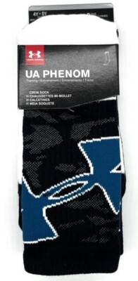 Under Armour Youth Phenom Training Crew Socks