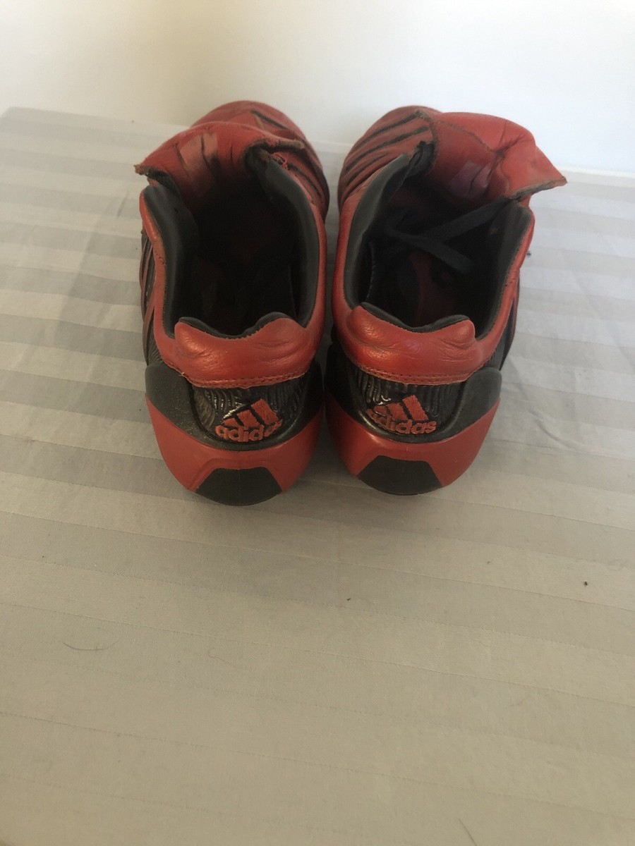 adidas Predator Pulse シルバー/レッド 新品 Adidas Predator Pulse FG Red Silver Football Boots Cleats