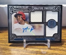 2016 Topps Museum Maikel Franco Triple Jersey Auto Rookie /299