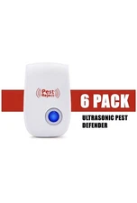Ultrasonic Pest Repeller- 6 Pack