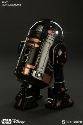 STAR WARS - R2-Q5 IMPERIAL ASTROMECH DROID ACTIONFIGUR SIDESHOW - NO HOT TOYS