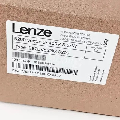 E82EV552K4C200 NEW LENZE E82EV552_4C200 Inverter 8200 Vector 5.2kW
