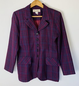 80's shoulder pad jacket