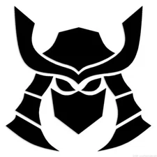 Samurai - Decal Sticker - Multiple Colors & Sizes - ebn7242