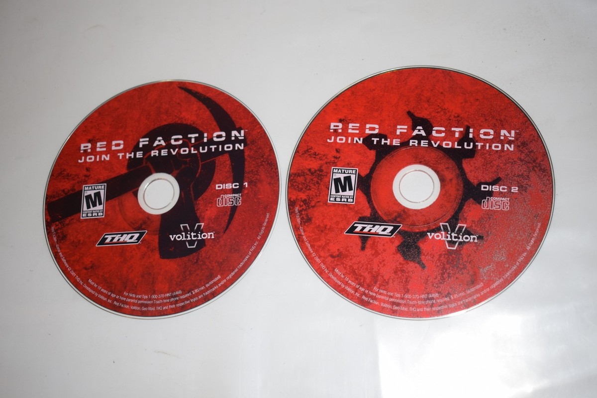 Red Faction Sur Mac – Jeu D'action/aventure THQ 2001 – Complet Avec Notice (Bon état)