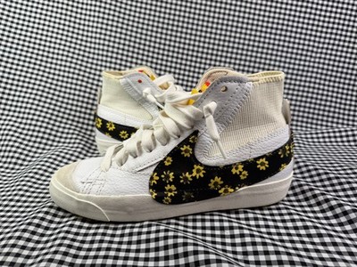 Nike Blazer Mid 77 Jumbo HND Shoes Men s 10.5 White Floral Swoosh DQ7639-100