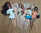 Lot of 6 Vintage Mattel Barbie Dolls 1966 /Malaysia, Indonesia, China