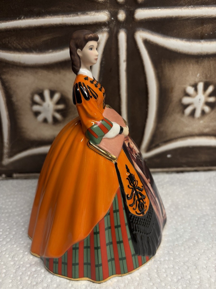 Bradford Exchange Gone With The Wind Scarlett O'Hara Mill Dress