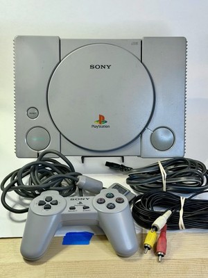 Sony PlayStation 1 PS1 Console Bundle w Controller - SCPH-9001 - Tested