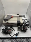 Vintage 1985 Nintendo NES-001 Console + 2 Controllers & Zapper Gun No Cords