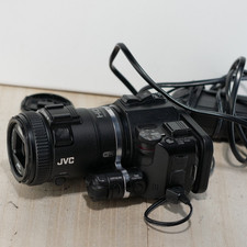 JVC GC-PX100BU Full HD Camcorder WORKS WHILE PLUGGED IN 
