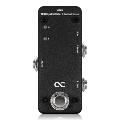 One Control MIDI Input Selector Switcher Minimal Series AB Box Gitarrenpedal