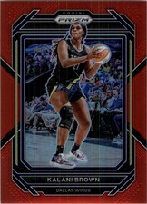 2023 Panini Prizm WNBA Prizms Red #22 Kalani Brown /199 - BSK