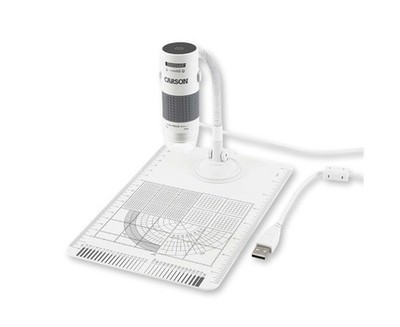 Carson eFlex 78x/324x USB Digital Microscope LED Light Flexible Stand White