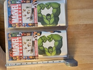Lot of 2 New Marvel Hulk Peel & Stick Wall Appliqués – Room Décor