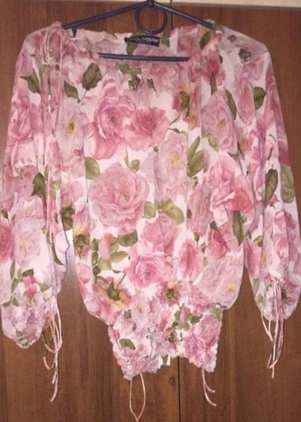Women Dolce & Gabbana Shirt Pink Viscose S