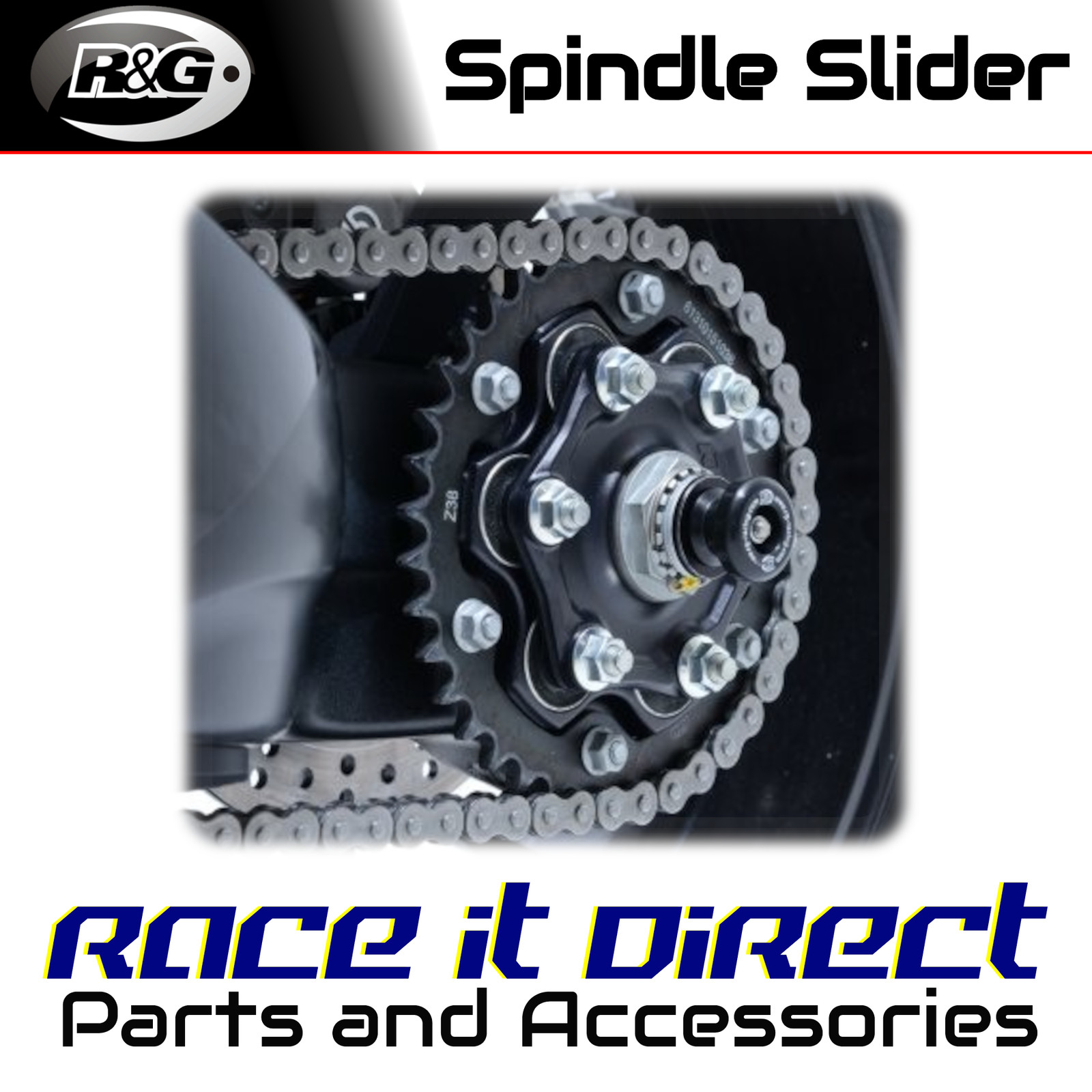 Spindle Sliders for KTM 1290 Super Duke GT 2016-2024 R&G