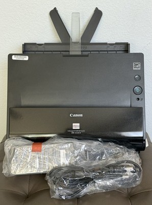 Canon ImageFORMULA DR-C225 II Duplex Document Scanner w/AC Cord TESTED OPEN BOX
