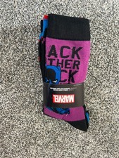 Marvel Black Panter 3 Pairs of Adult Crew Socks NEW