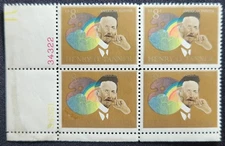 US Scott 1486 -  Henry O Tanner - MNH - 1973 Issue - Block of 4