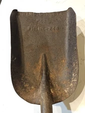 1940's  Huber Coal Company Shovel - Coal Shovel 