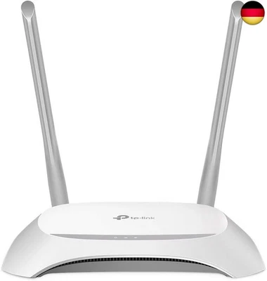 TPLINK TP-Link TL-WR840N N300 WLAN Router (300Mbit/s (2,4GHz), 4 x 10/100Mbit/s LAN