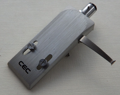 CEC Headshell mit Bajonett-Anschluss '' SME '' - mit Kabeln - Farbe: Silber - TOP