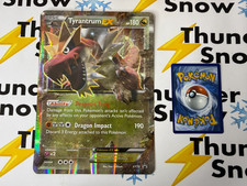 JUMBO Tyrantrum ex carta promozionale oversize XY70 Full Art Holo Pokemon 😊