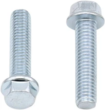 Bolt Motorcycle Hardware Hex Head Flange Bolts M6 x 25mm 8mm 10-Pack