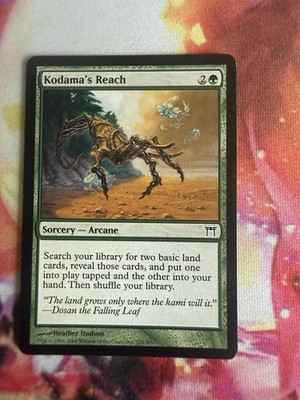 MTG Kodama's Reach Champions of Kamigawa 225/306 LP