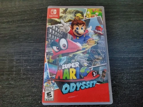 Nintendo Super Mario Odyssey Multiplayer Game for Switch with Case, Assist Mode