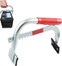 4.5 to 7.5 Inch Heavy Duty Car Battery Carrier with Non-Slip Grip Feet,Universal