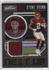 2021 Panini Playbook Next Up Jerseys Dyami Brown #NXT-DBR 1fa0