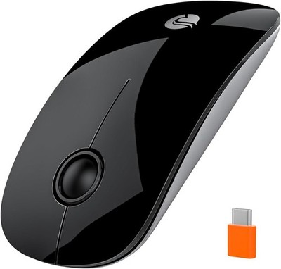 USB C Wireless Mouse, Type-C 2.4GHz Portable Computer Mouse
