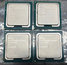 LOT of 4 Intel Xeon E5-2420 V2 2.20GHz 15MB Cache 6 Core LGA1356 Processor SR1AJ