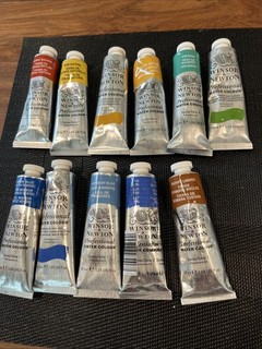 Winsor & Newton: Winton colore ad olio 37 ml tubi di vernice: lotto di 11 Francia
