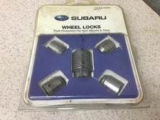 Wheel Lock-kit Alloy Wheel Locks Subaru Oem Accessories B321sfg000 Read