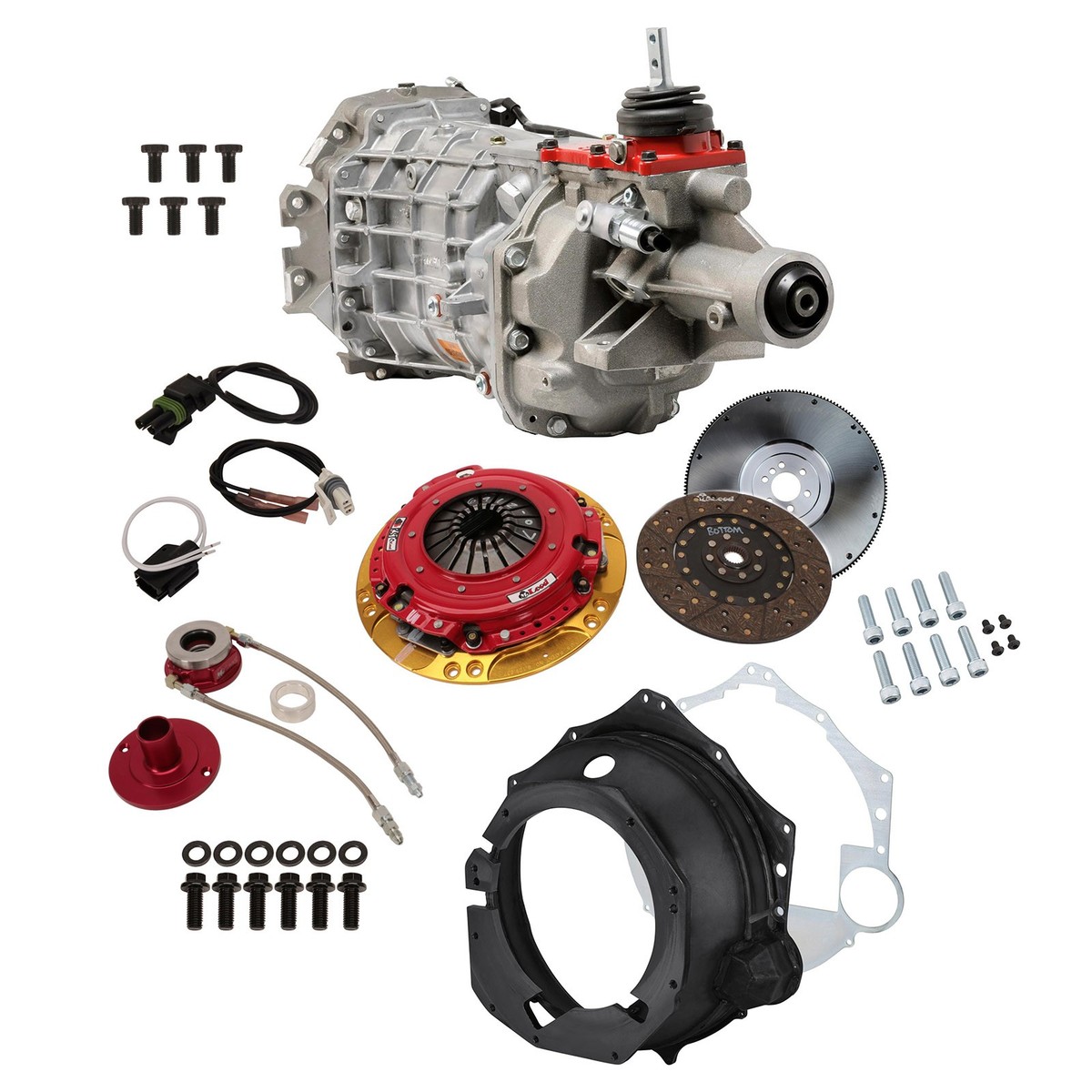 Speedway Motors LS Transmission Kit 6-speed Tremec T56 700 HP for