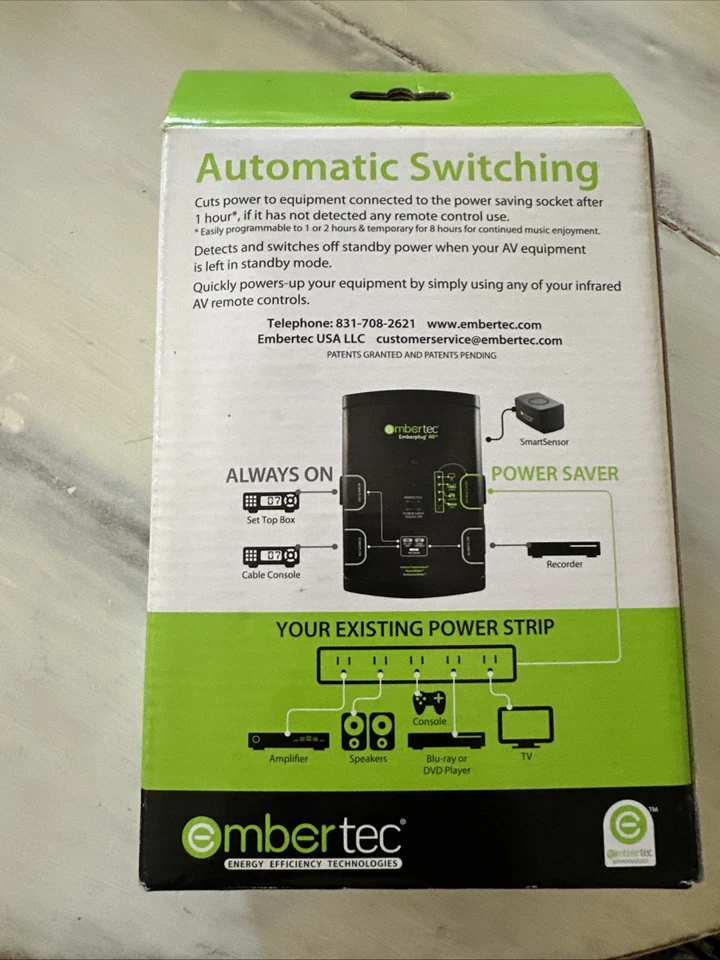 Embertec Emberplug AV+ NEW Energy Efficient Technologies - Image 3 of 4