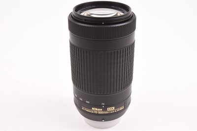 Nikon NIKKOR AF-P 70-300mm f/4.5-6.3 G DX Telephoto Zoom Camera