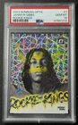 JAHMYR GIBBS PSA 10 2023 PANINI DONRUSS OPTIC #7 ROOKIE KINGS PRIZM RC SP 1212