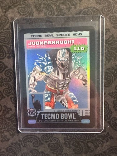2026 BATTLE ARENA TECMO BOWL JUDKERNAUGHT TECMO NEWS ICE QUINSHON JUDKINS ROOKIE