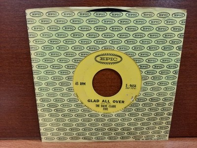 45 / Dave Clark Five / 1964 / Glad All Over / I Know You