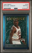 MICHAEL JORDAN - Topps Finest 1995 PSA 10