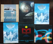 The Moody Blues 6 Tour Programs / 4 Higher & Higher The Moody Blues Magazine