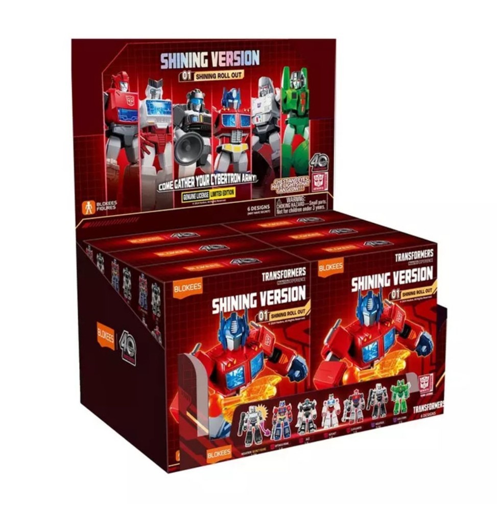 Figurine Transformers Blokees à assembler Version 01 Shining Roll Out