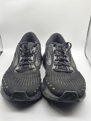 Brooks Glycerin 20 Mens 12 D Shoes Triple Black Gym Running