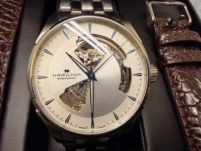 HAMILTON Jazz master H326750 Open heart SilverDial Automatic Men's Watch