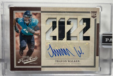 Travon Walker 2022 Panini Instant Prime Cuts Patch RC Autograph Auto #'d 3/10