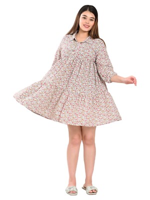 knee length cotton shirt dress UNTUCKit | Stretch Cotton Sleeveless Cordelia Shirt Dress